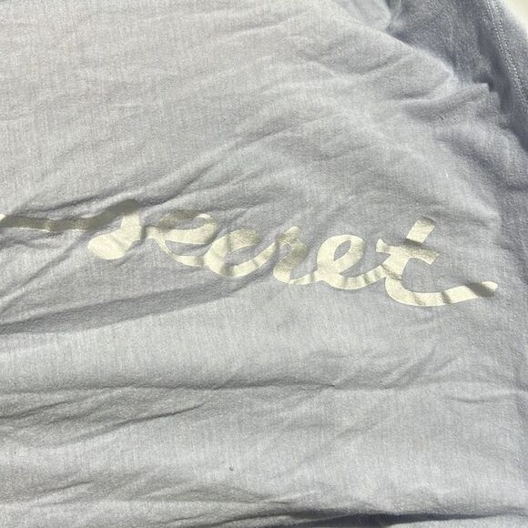 VS Victoria’s Secret Light Blue & Silver Night Shirt - Size X-Small - Picture 7 of 13